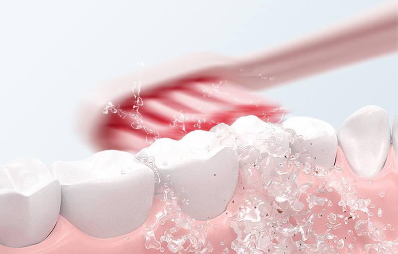 Зубная щетка BEHEART W1 предотвращает раздражение десен